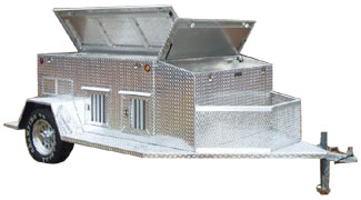 Aluminum Dog Boxes Live Traps Handling Equipment